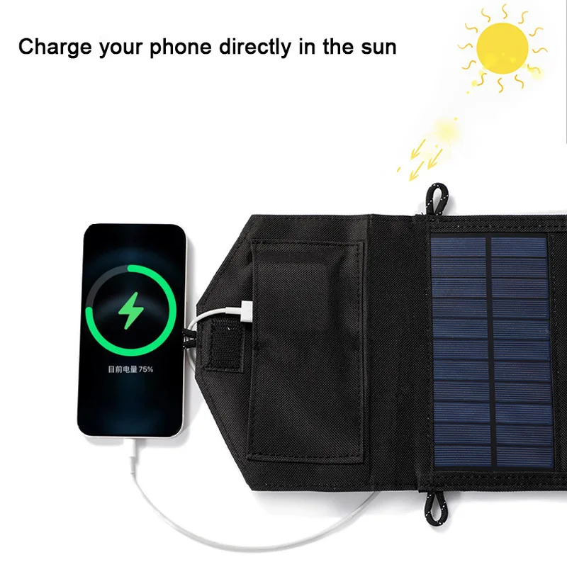 Foldable Solar Power Bank 20W 3