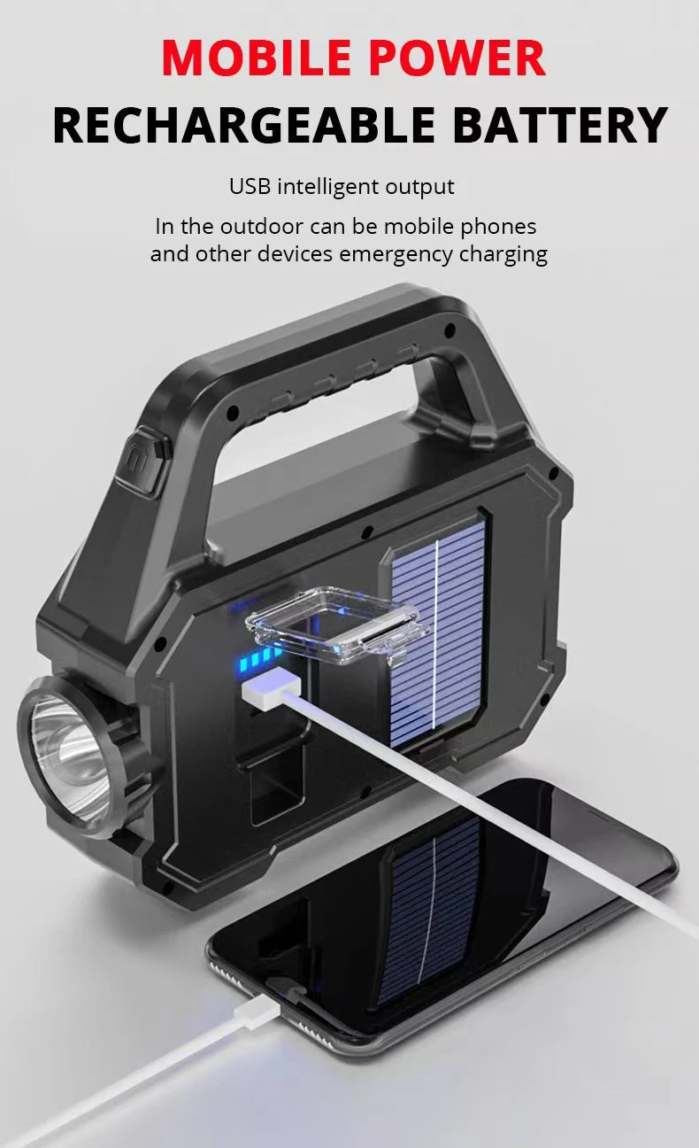 Solar Multifunctional Work Light