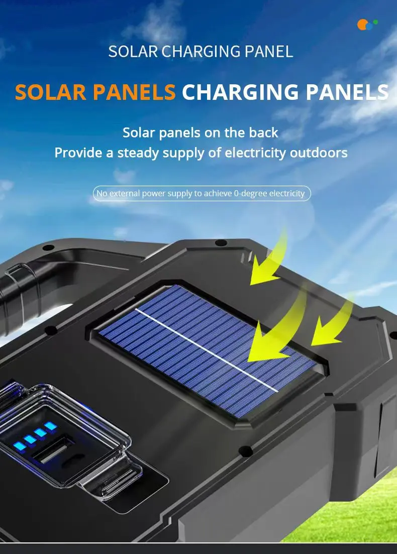 Solar Multifunctional Work Light 5
