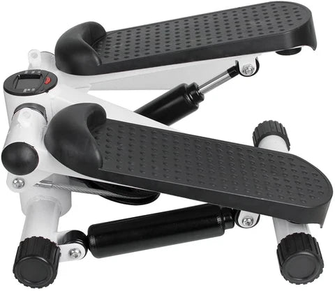 Stepper Machine with Resistance Bands & LCD Monitor