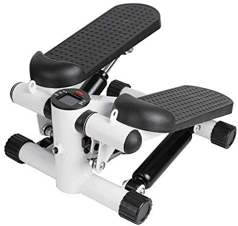 Stepper Machine with Resistance Bands & LCD Monitor