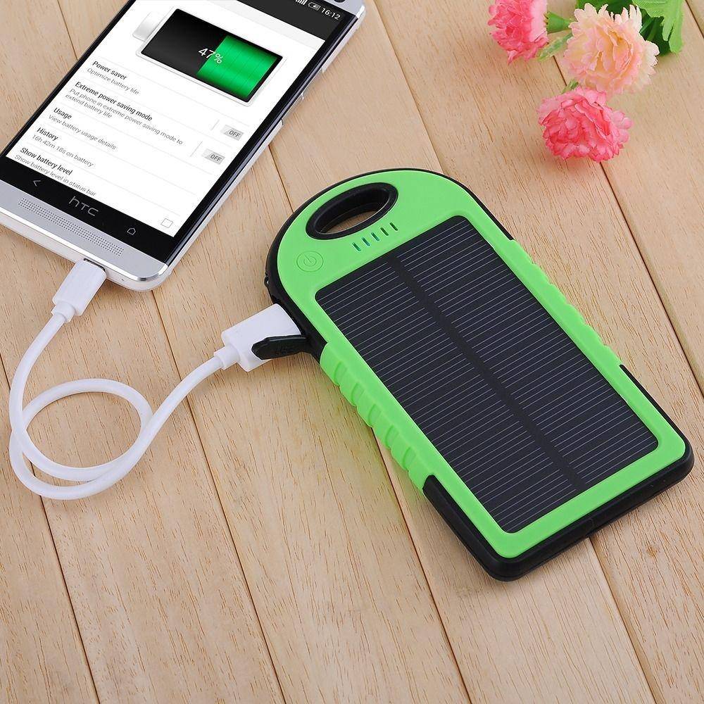 Solar Power Bank - Green_0