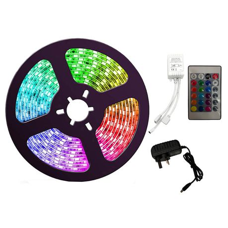 DDR - Super Bright 5m LED 3528 RGB Waterproof Strip Light_0