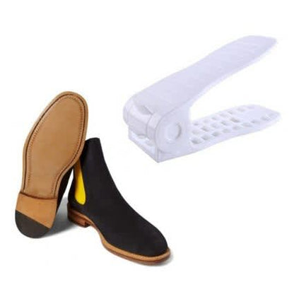 Shoe Storage Pack of Six ( Colour White )