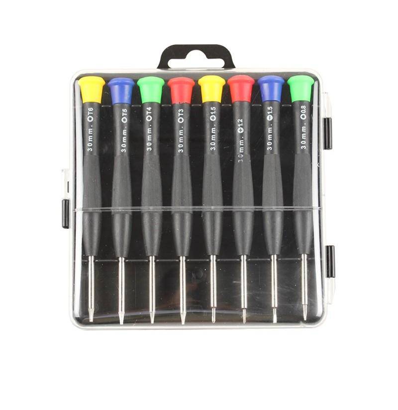 8 in 1 Precision Mini Pocket Screwdriver Repair tools Set_0