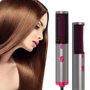 2 in 1 Multifunction Hot Air Brush Dryer and Straightener_0