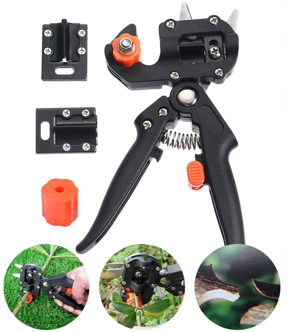 Professional Garden Grafting Cutting Tool Pruner Kit Branch Fruit Tree Cutting_0