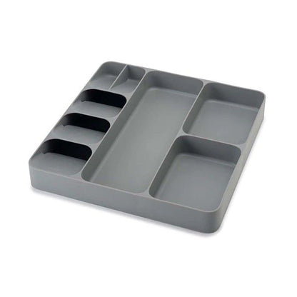 Cutlery Drawer Organizer-Grey