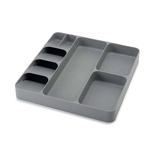 Cutlery Drawer Organizer-Grey
