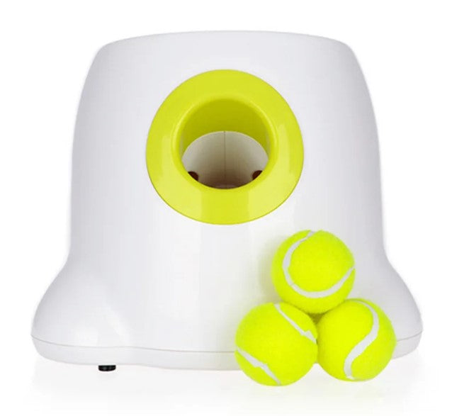 Light Pet Toys Dog Net Ball Launcher Automatic Bouncing Ball Machine Ball Thrower_2