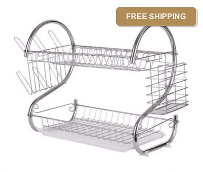 2 Layers Dish Rack