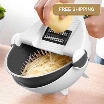 Mandoline Chopper Grater With Drain Basket Cutter