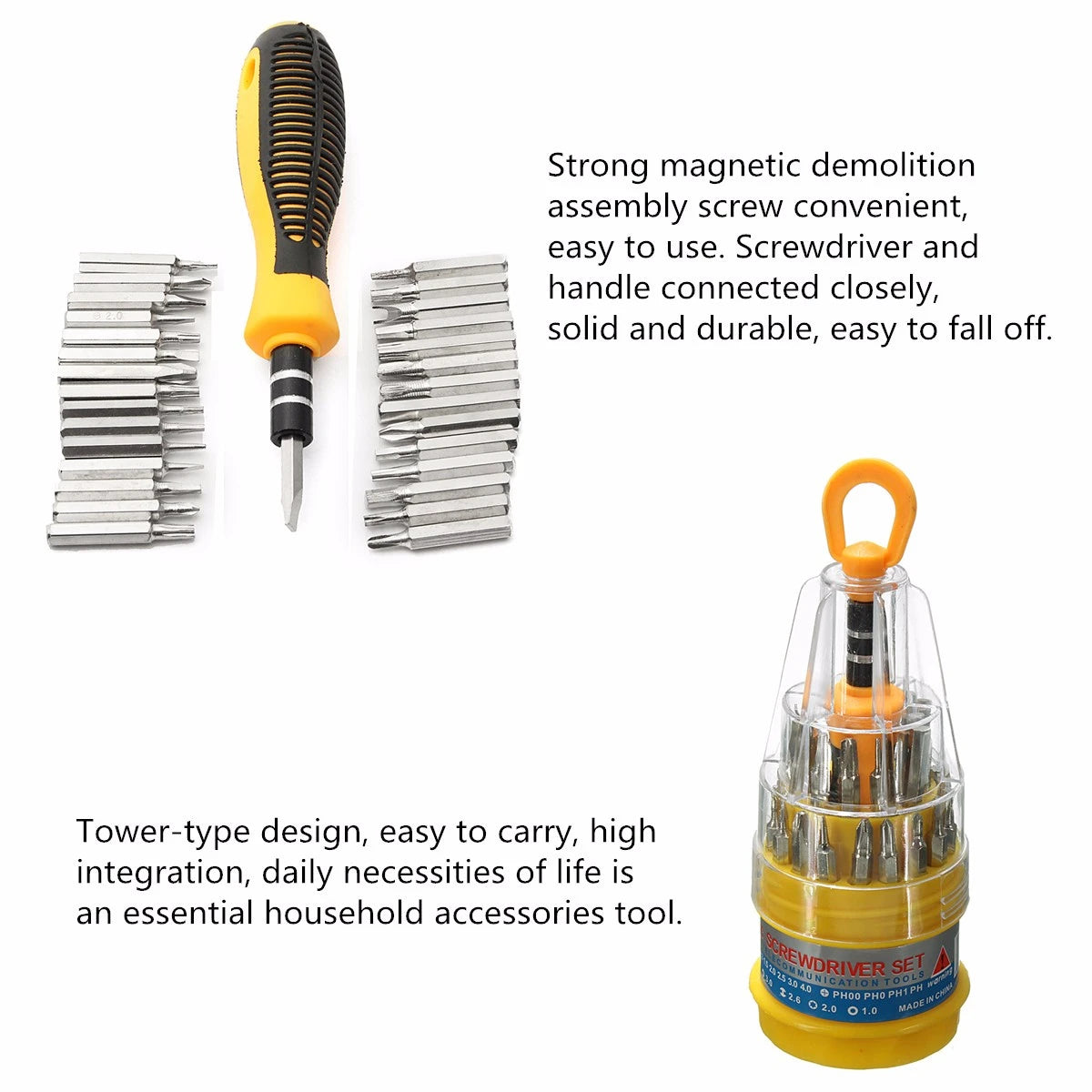 31-in-1 Screwdriver Set - Precision Multi-Tool