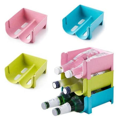 Stackable Beverage Storage Rack 1Pc