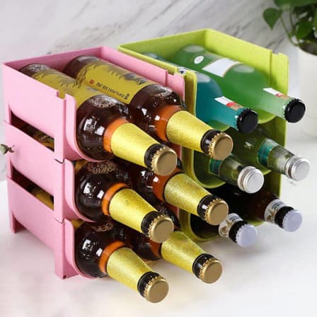 Stackable Beverage Storage Rack 1Pc